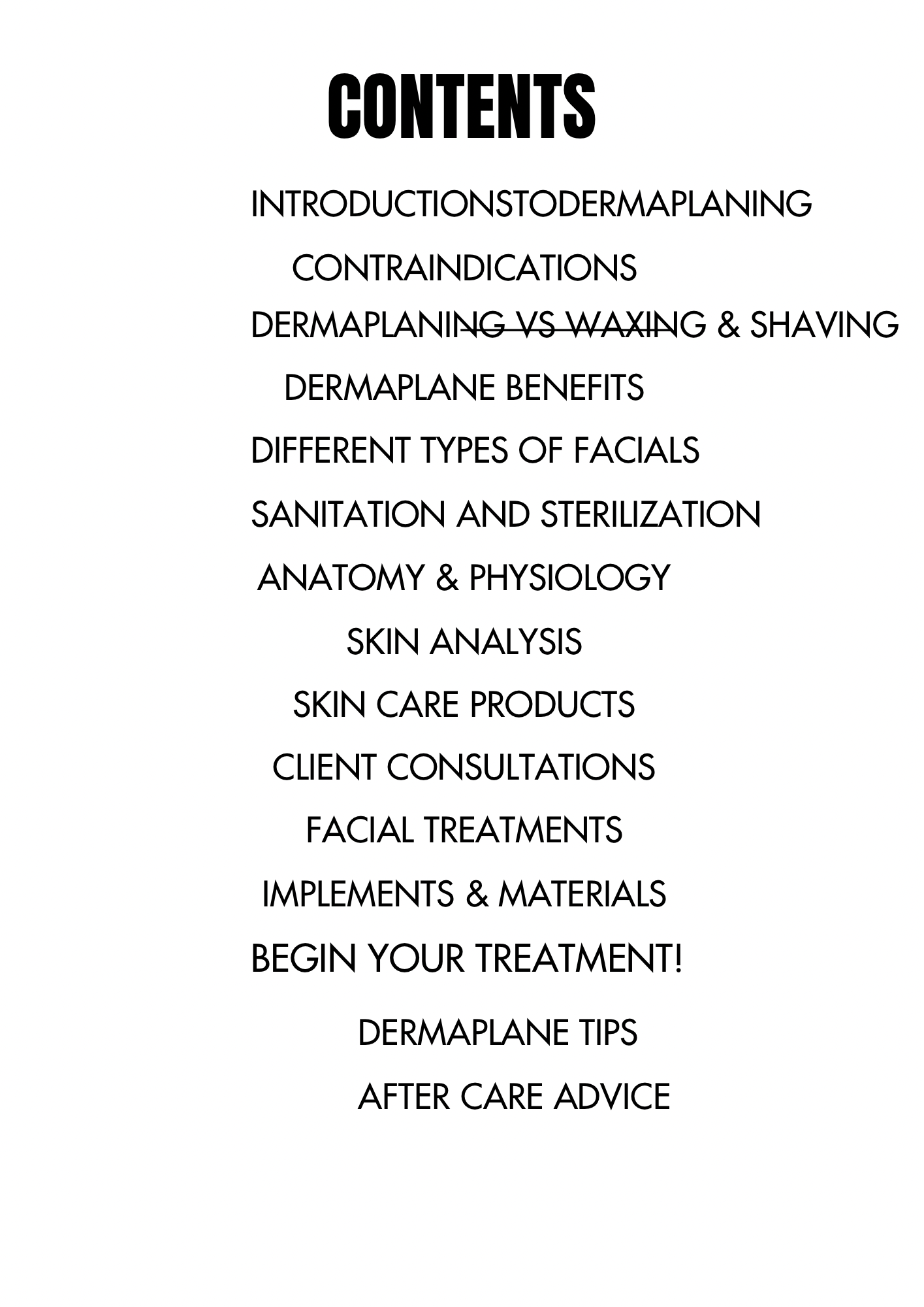 Dermaplaning Training Manual: Professional Step-by-Step Guide for Estheticians (Digital Download)