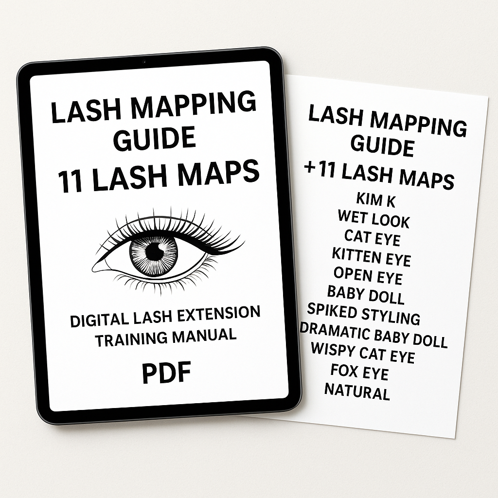 Lash Mapping Guide + 11 Lash maps