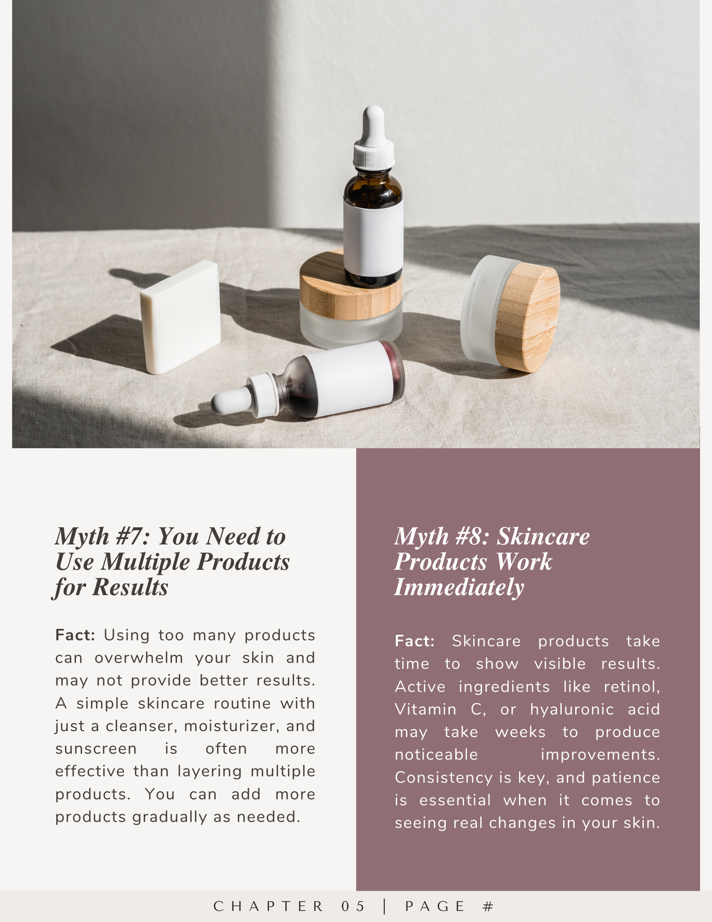 Done For You Skincare E-book | Brandable  |Canva Editable |Comprehensive Skincare guide