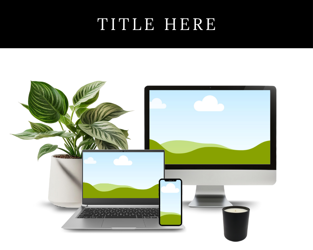 Canva Mockup Bundle: MRR PLR Etsy Product Templates (Digital Download)