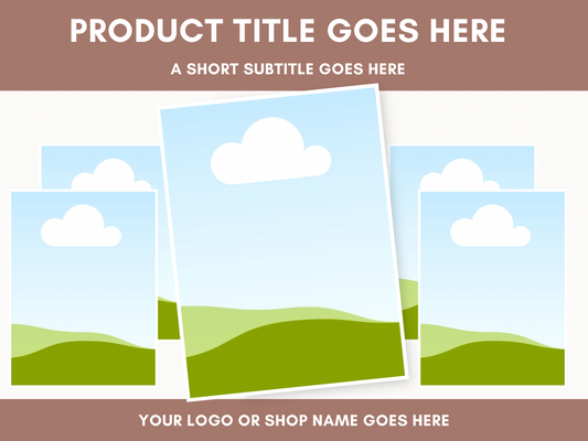 Free 12 Product Mockups | Canva Editable Templates