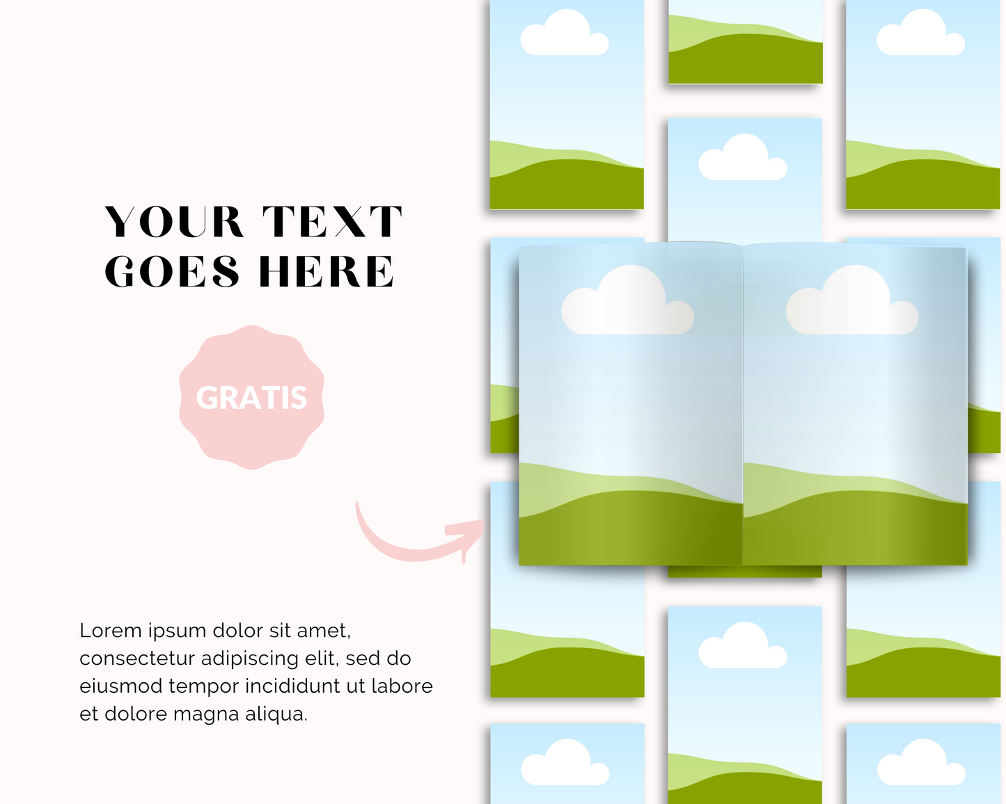 97 Pink Digital Mockups for Canva | Instagram & Etsy Product Display Templates | 2500x2000px