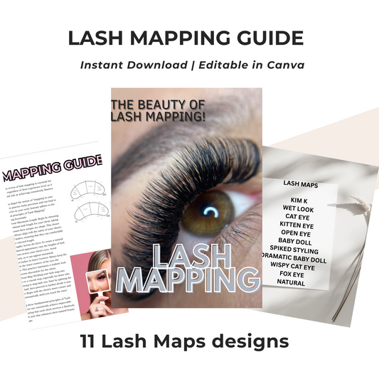 Lash Mapping Guide + 11 Lash maps