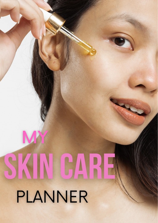Skin Care Planner - Digital Skincare Routine Organizer